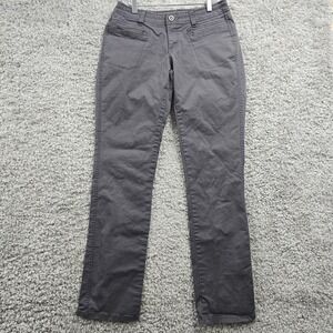 Kuhl Womens Freya‎ Pants Gray Drawstring Stretch Hiking Trail Size 4 Regular
